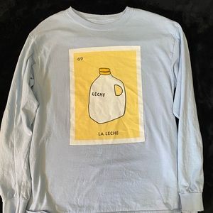 Danny Duncan La Leche Long Sleeve Blue Size M